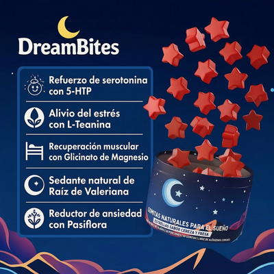 DreamBites - Gomitas Naturales para Dormir
