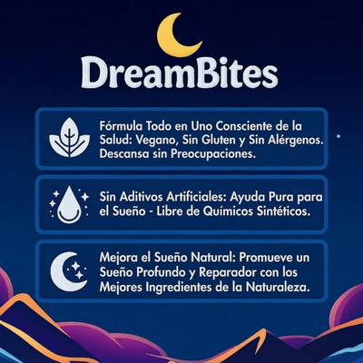 DreamBites - Gomitas Naturales para Dormir